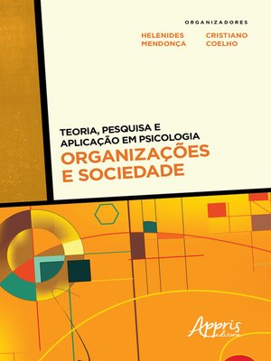 cover image of Teoria, Pesquisa e Aplicação em Psicologia – Organizações e Sociedade